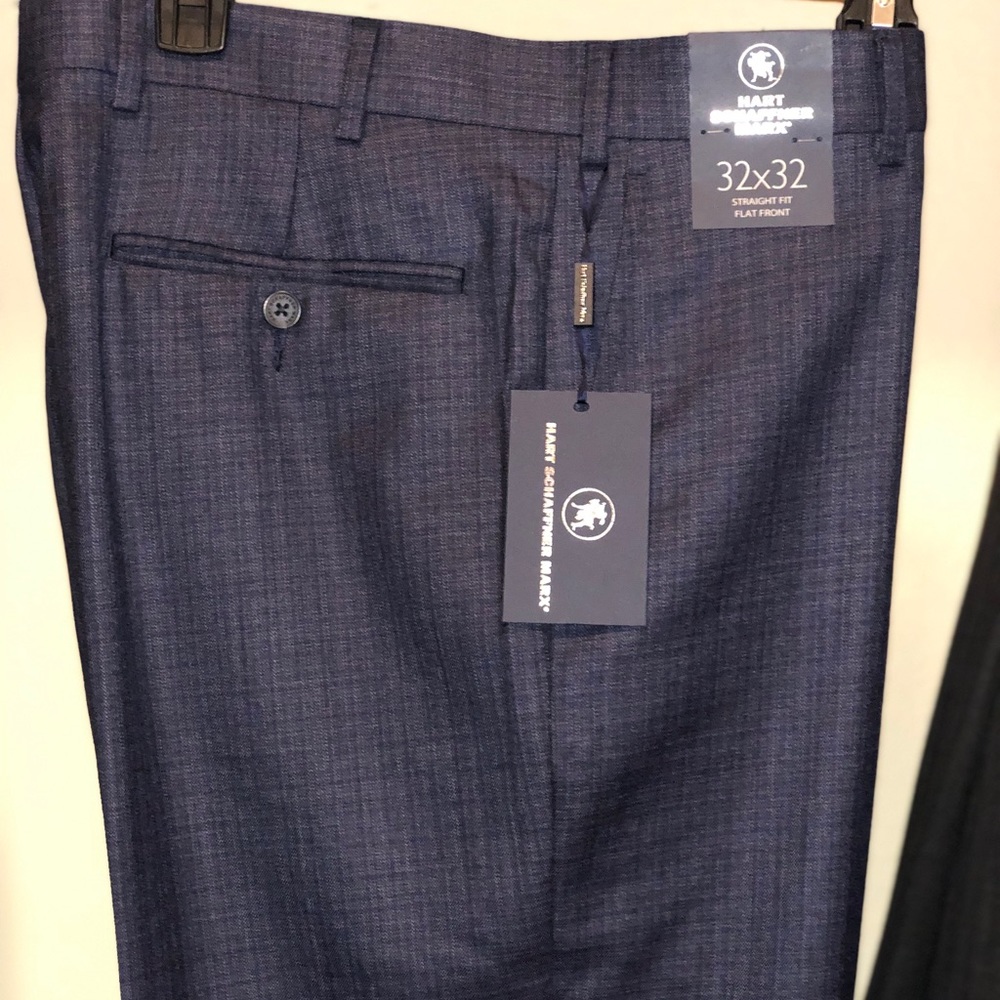 Hart Schaffner Marx 32wx32l Dress Pants BNWT